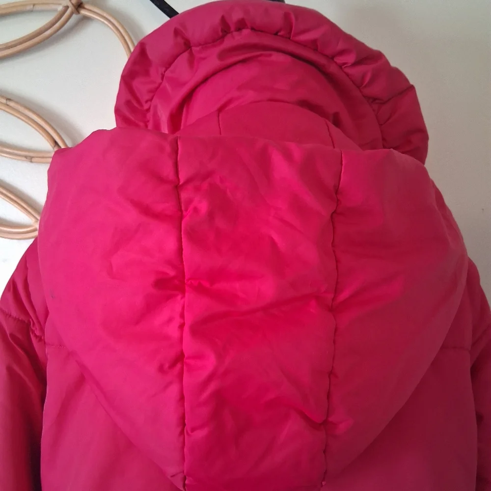 Kate Spade New York Hot Pink Girl's Sweetheart Pink Puffer Size 164/14Y XL - Picture 6 of 9